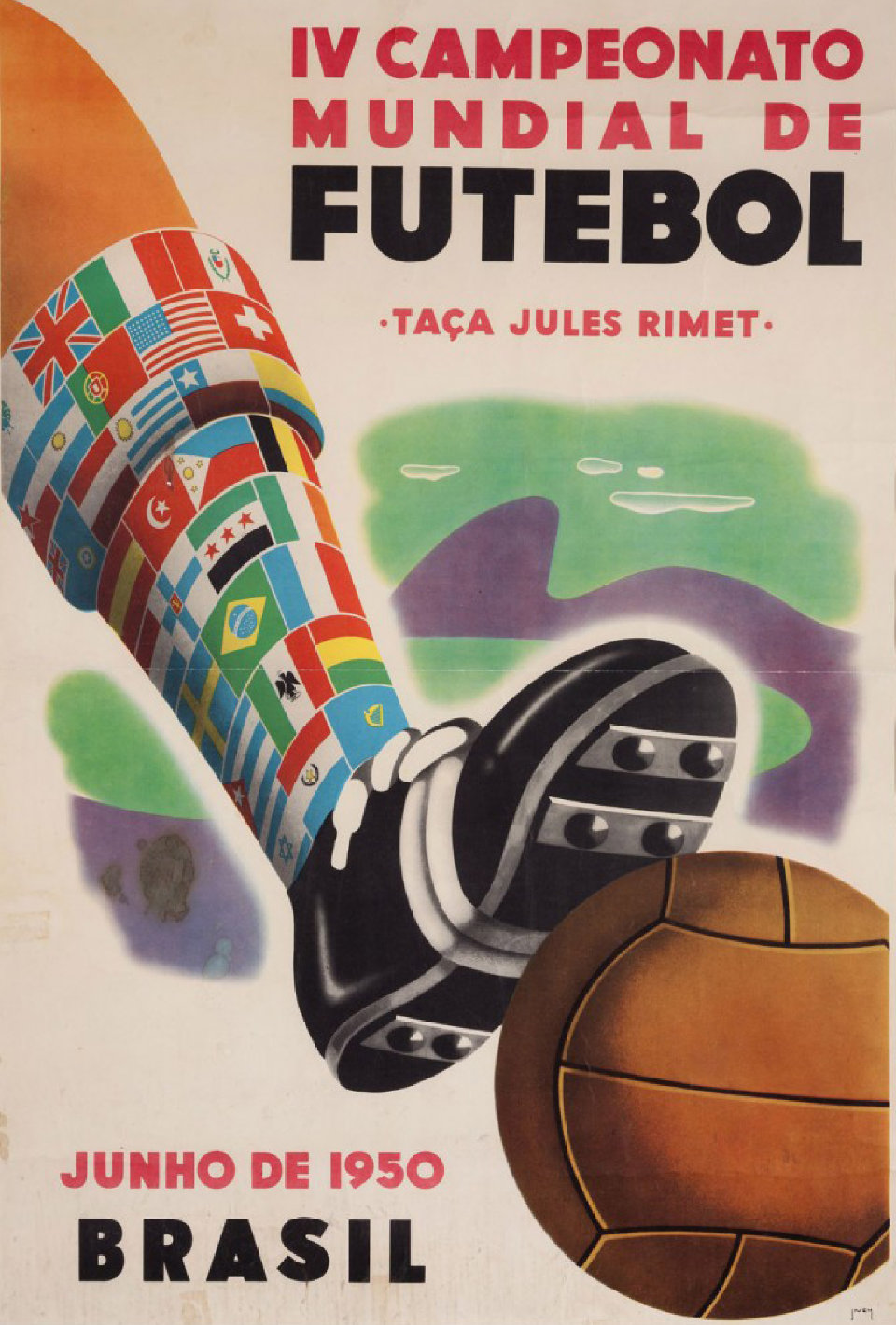 1950 World Cup poster